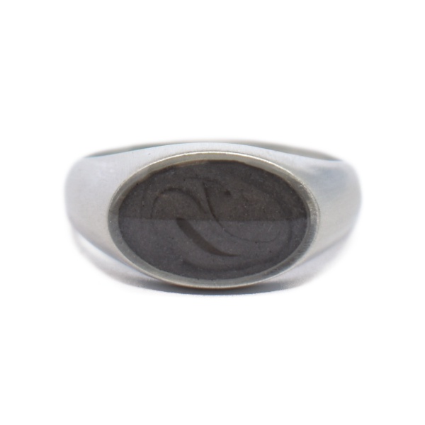 10x8mm Oval Simple Band Ring - Sterling Silver (CBM 305)