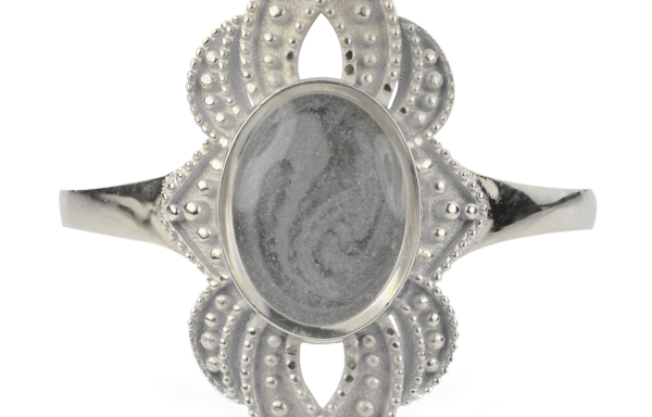12x10mm WWII Ring – Sterling Silver