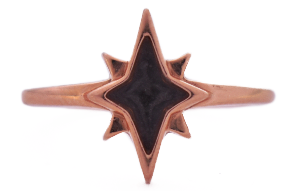 13x10mm North Star Ring – 14K Rose Gold