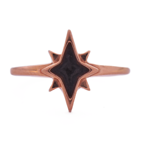 13x10mm North Star Ring- 14K Rose Gold (CBM 262)