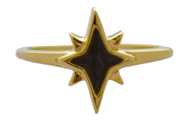 13x10mm North Star Ring – Sterling Silver