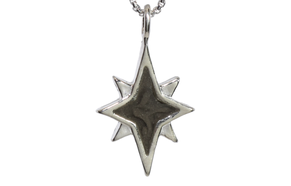 22x16mm North Star Pendant – Sterling Silver