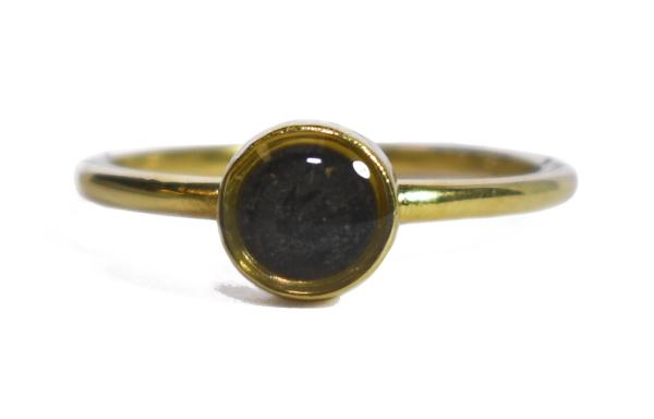 5mm Circle Stacking Ring – 14K Yellow Gold