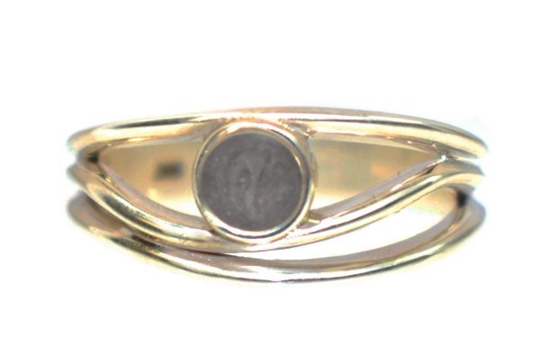 5mm Three Band Ring – Yellow Gold