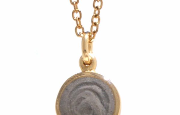8mm Dome Pendant  – 14K Yellow Gold