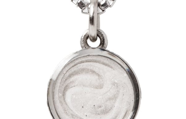 8mm Dome Pendant – Sterling Silver