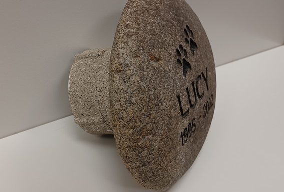 River Rock Urn with Personalization