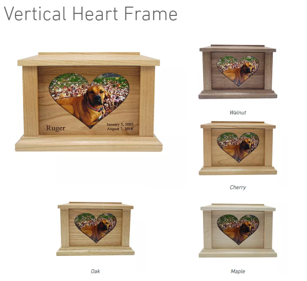 Vertical Heart Frame